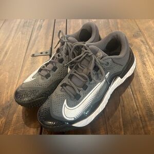 Nike Men's Gray and Black Athletic Shoes